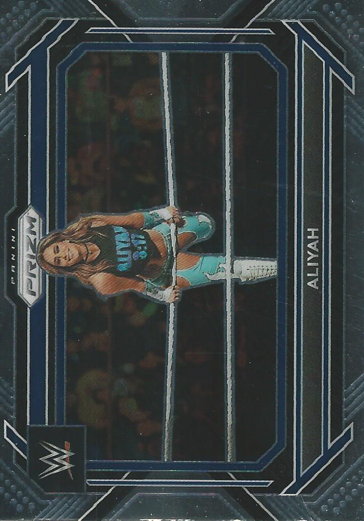 WWE Panini Prizm 2023 Trading Cards Aliyah No.36