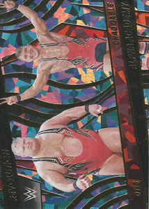 WWE Panini Revolution 2022 Trading Cards Chad Gable and Otis FRACTAL No.148