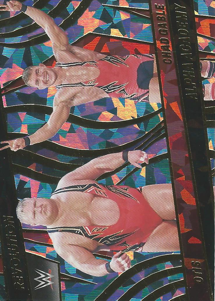 WWE Panini Revolution 2022 Trading Cards Chad Gable and Otis FRACTAL No.148