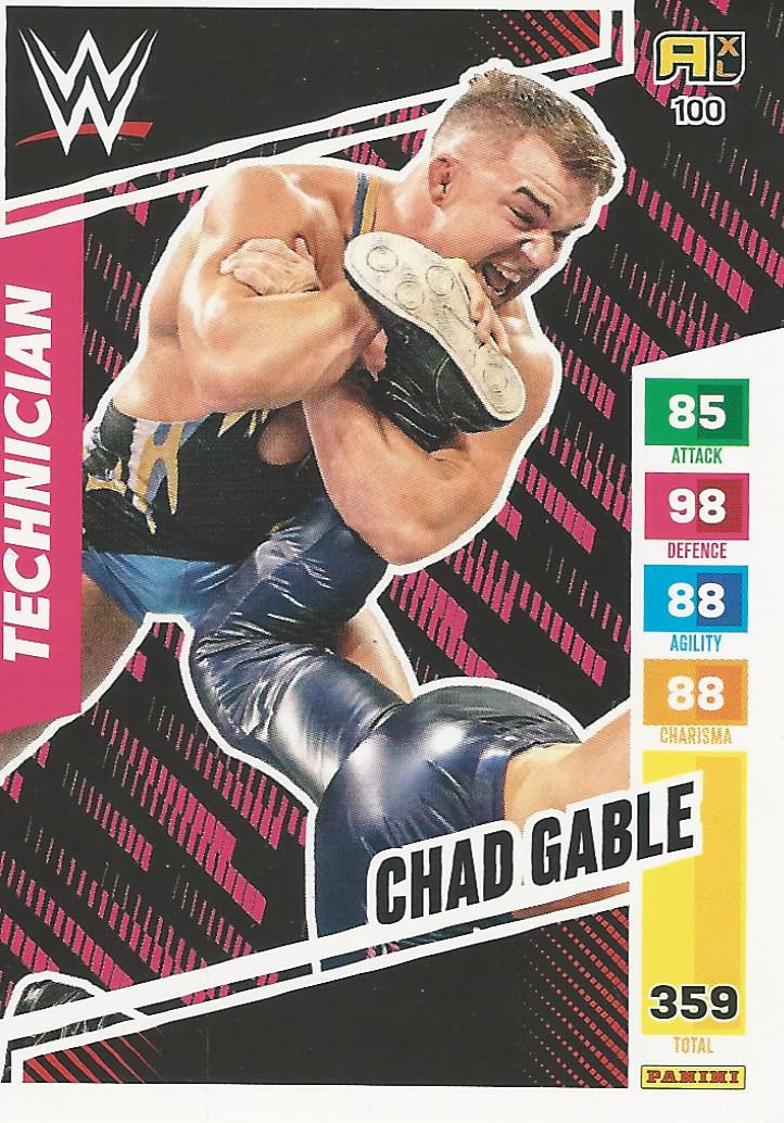 WWE Panini XL Adrenalyn 2024 Trading Cards Chad Gable No.100