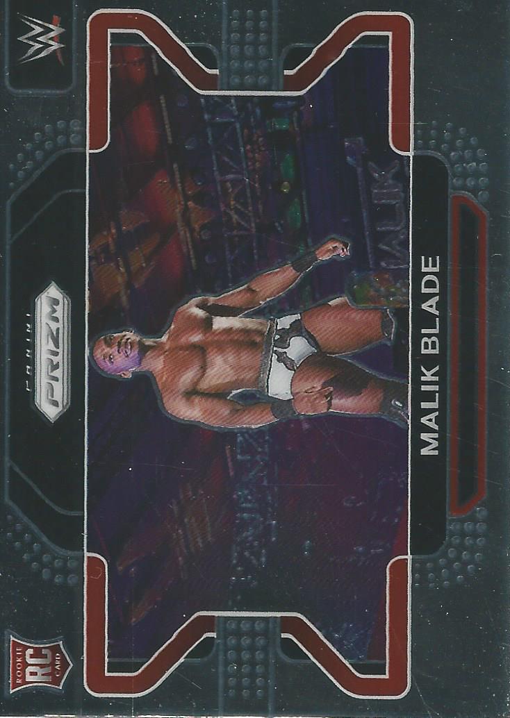 WWE Panini Prizm 2022 Trading Cards Malik Blade No.94