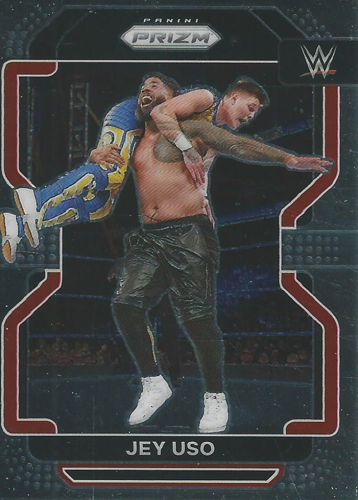 WWE Panini Prizm 2022 Trading Cards Jey Uso No.123