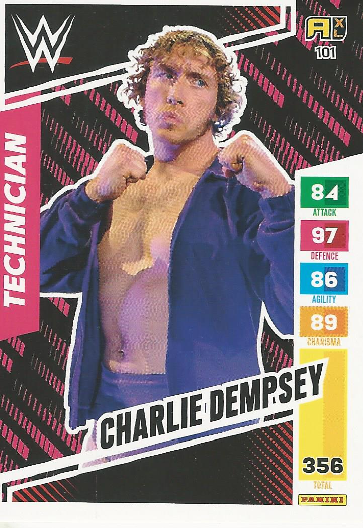 WWE Panini XL Adrenalyn 2024 Trading Cards Charlie Dempsey No.101