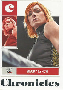 WWE Panini Chronicles 2023 Trading Cards Becky Lynch No.21
