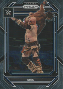 WWE Panini Prizm 2023 Trading Cards Erik No.125