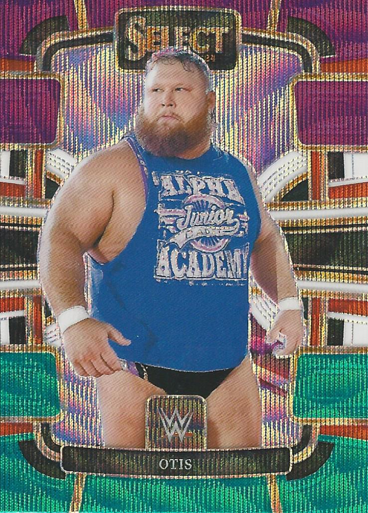 WWE Panini Select 2024 Trading Cards Otis Tri Colour No.12
