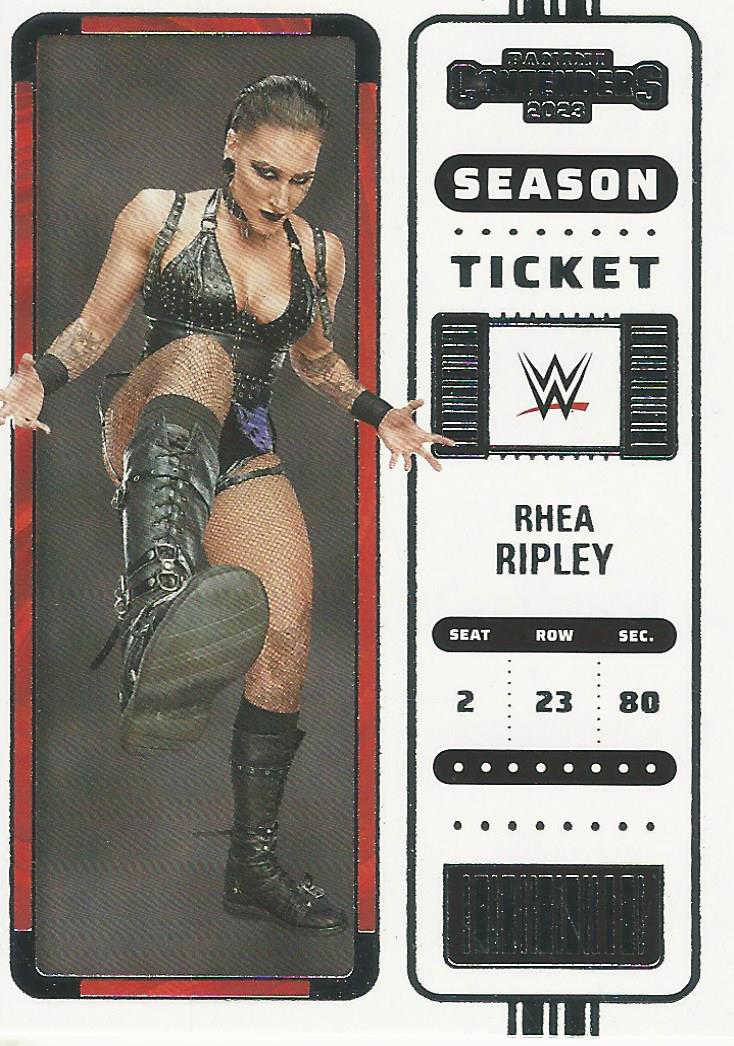 WWE Panini Chronicles 2023 Trading Cards Rhea Ripley No.102
