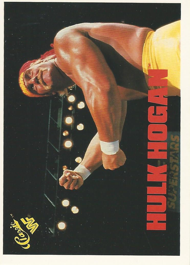 WWF Classic Trading Cards 1990 Hulk Hogan No.102