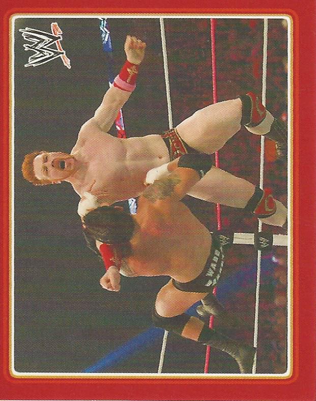 WWE Topps Icons 2013 Sticker Collection Sheamus No.102