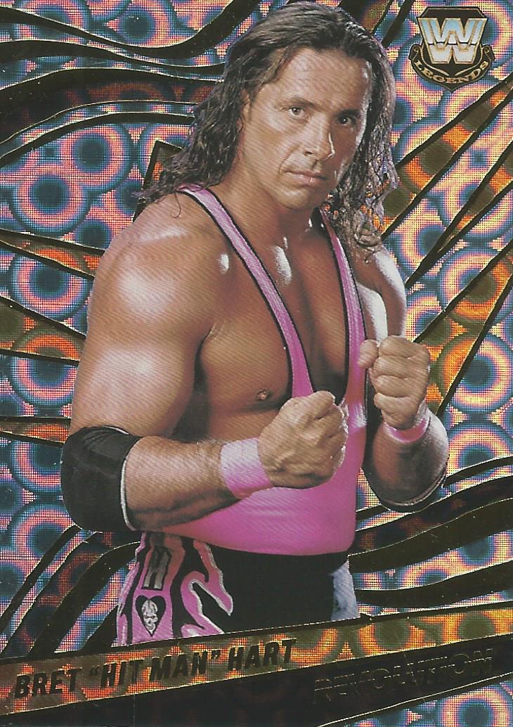 WWE Panini Revolution 2022 Trading Cards Bret Hart No.102 GROOVE