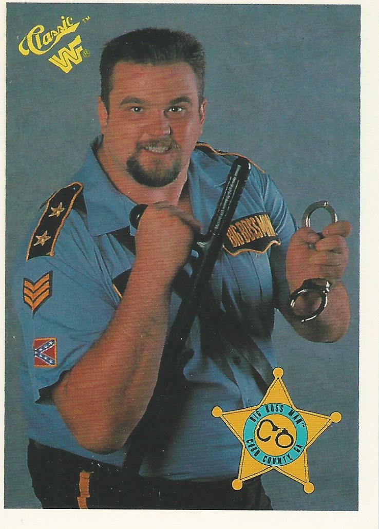 WWF Classic Trading Cards 1990 Big Boss Man No.103