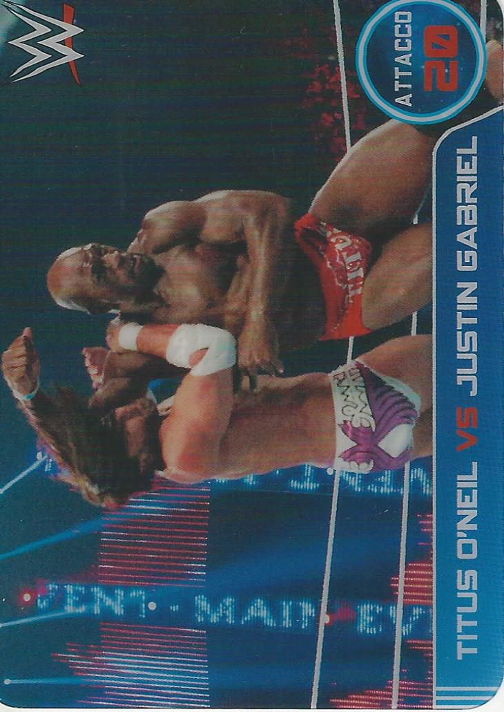 WWE Edibas Lamincards 2014 Titus O'Neil No.144