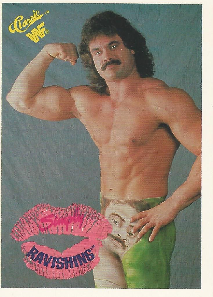 WWF Classic Trading Cards 1990 Rick Rude No.104