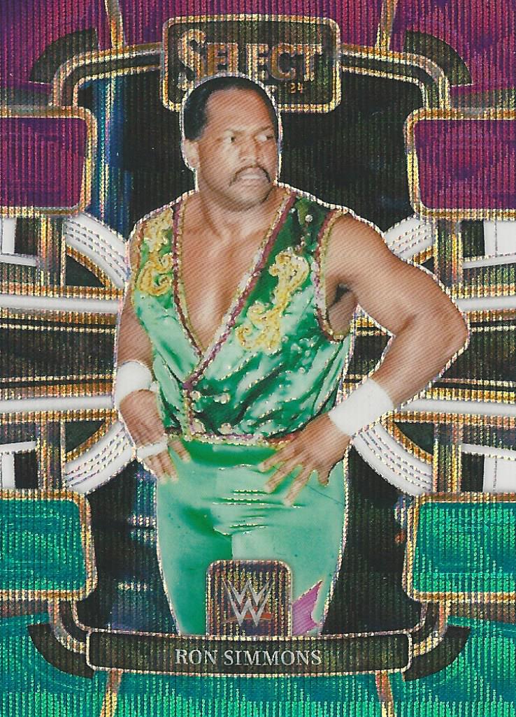 WWE Panini Select 2024 Trading Cards Tri Colour Ron Simmons No.15