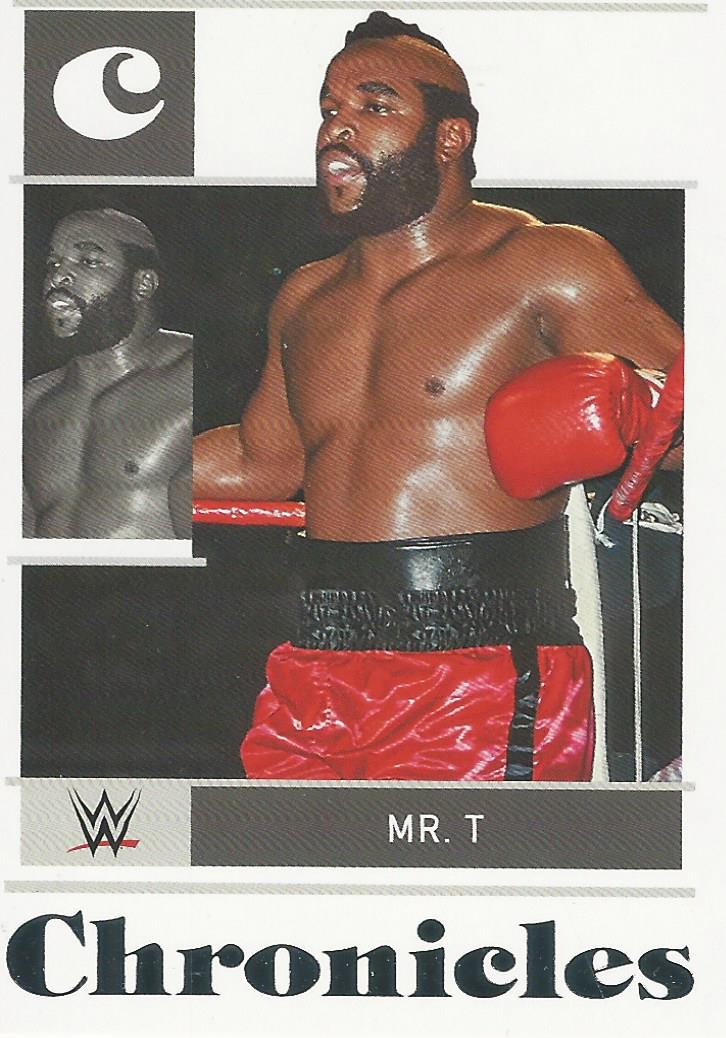 WWE Panini Chronicles 2023 Trading Cards Mr T No.26