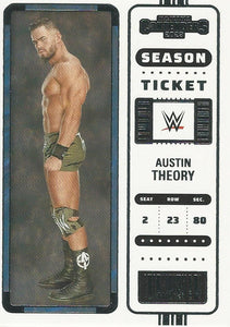 WWE Panini Chronicles 2023 Trading Cards Austin Theory No.105
