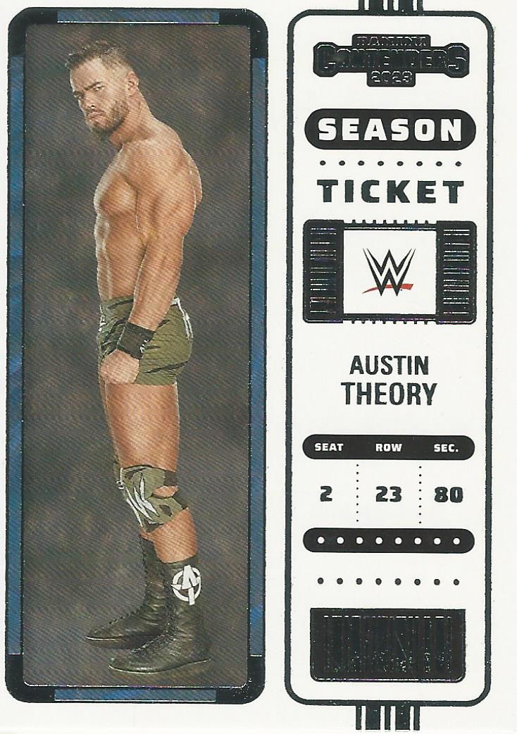 WWE Panini Chronicles 2023 Trading Cards Austin Theory No.105