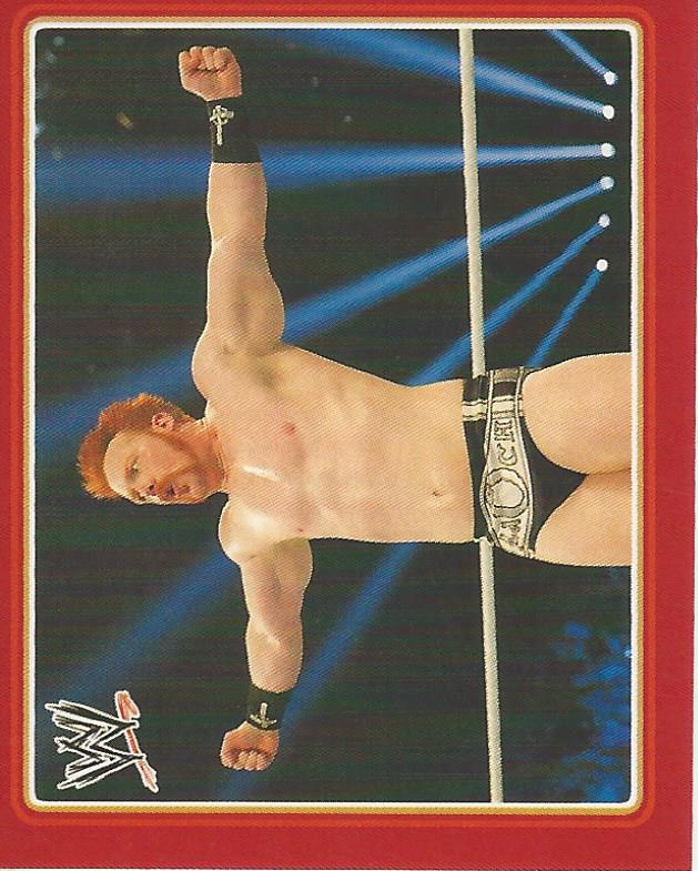 WWE Topps Icons 2013 Sticker Collection Sheamus No.105