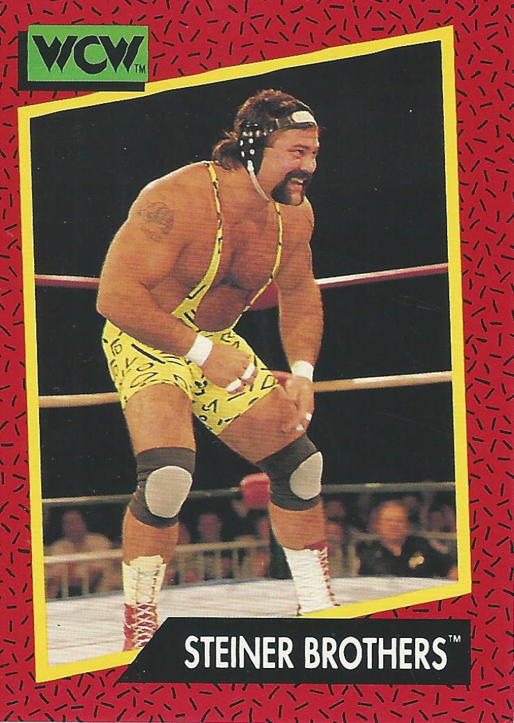WCW Impel 1991 Trading Cards Rick Steiner No.105