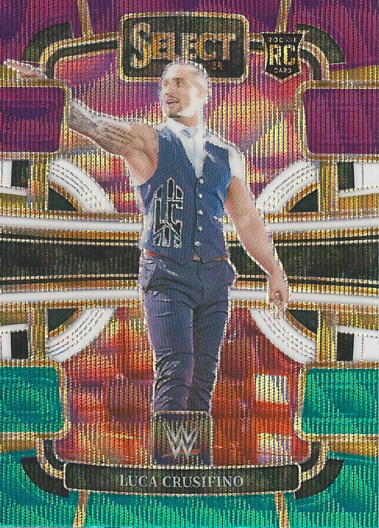 WWE Panini Select 2024 Trading Cards Tri Colour Luca Crusifino No.28