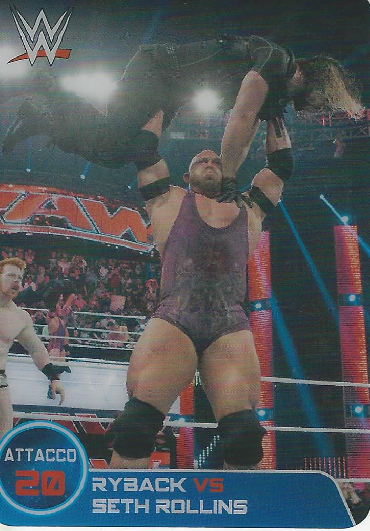 WWE Edibas Lamincards 2014 Ryback No.154