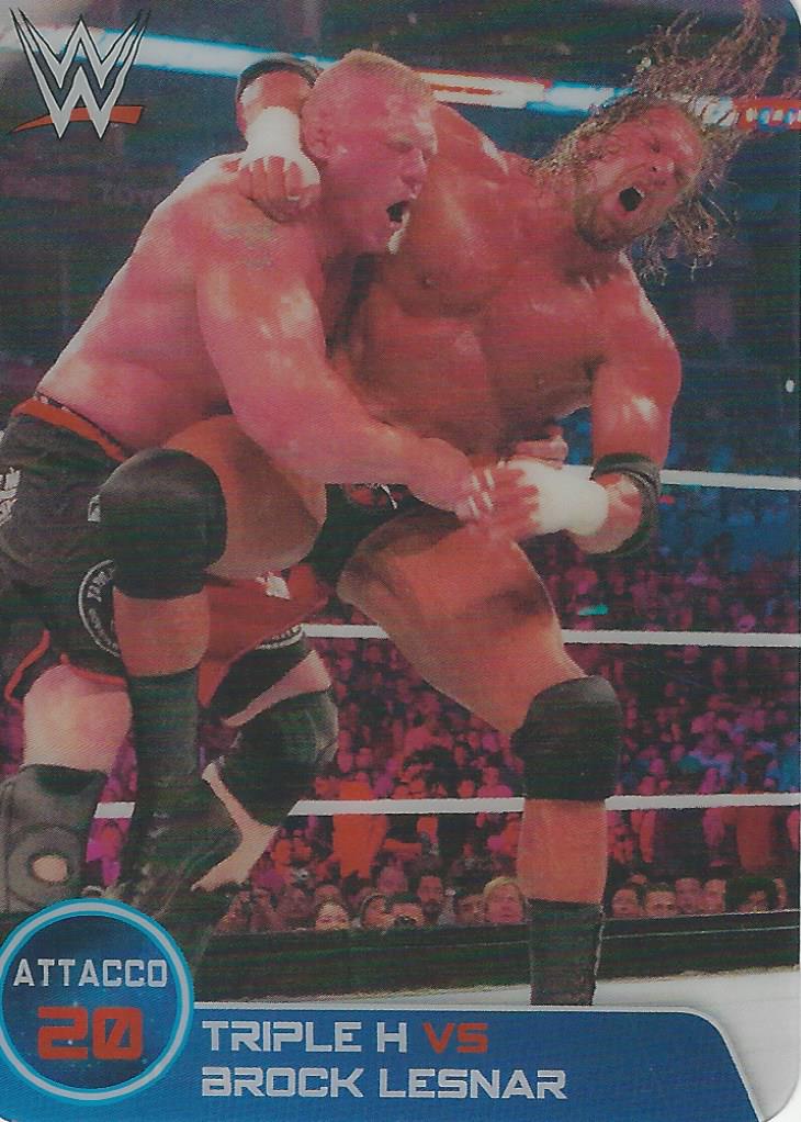 WWE Edibas Lamincards 2014 Triple H No.155