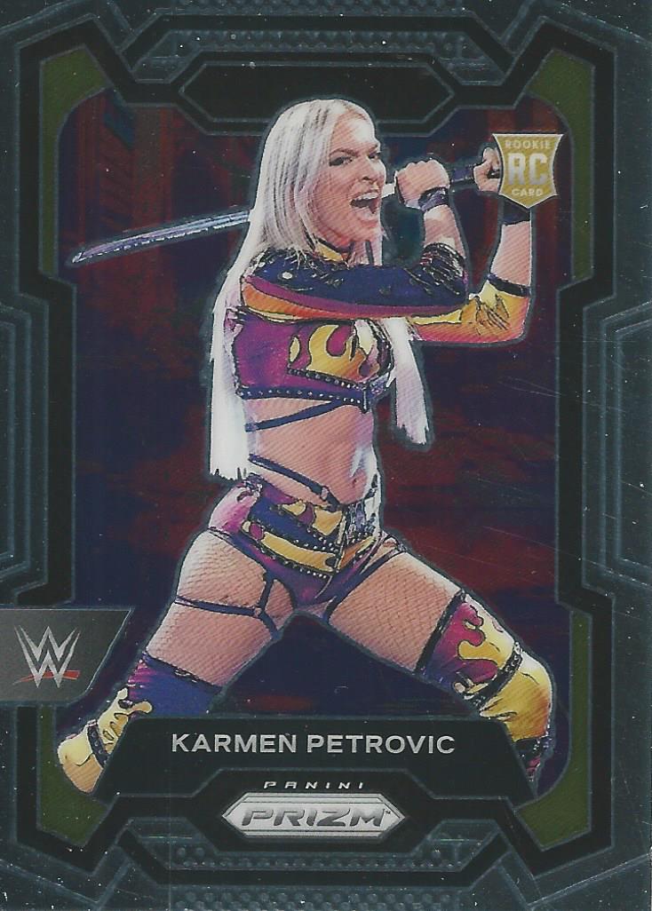 WWE Panini Prizm 2024 Trading Cards Karmen Petrovic No.107