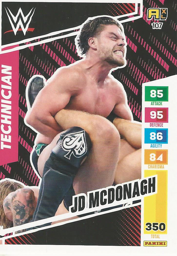 WWE Panini XL Adrenalyn 2024 Trading Cards JD McDonagh No.107