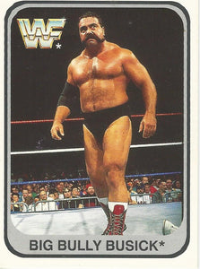 WWF Merlin 1991 Trading Cards Big Bully Busick No.107