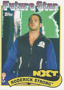 WWE Topps Heritage 2018 Trading Cards Roderick Strong No.108