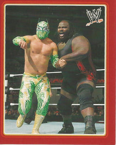 WWE Topps Icons 2013 Sticker Collection Mark Henry No.108