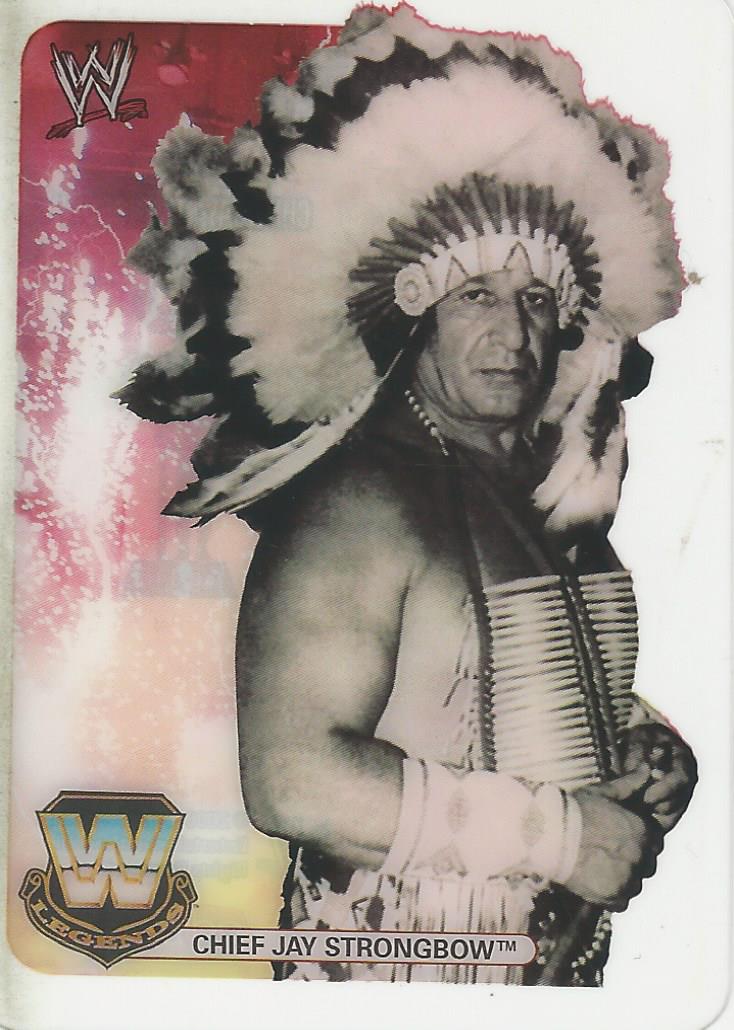 WWE Edibas Lamincards 2008 Chief Jay Strongbow No.109