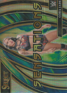 WWE Panini Select 2024 Trading Cards Sensations Cora Jade No.10