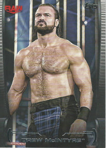 WWE Topps Undisputed 2021 Trading Cards Drew McIntyre No.10