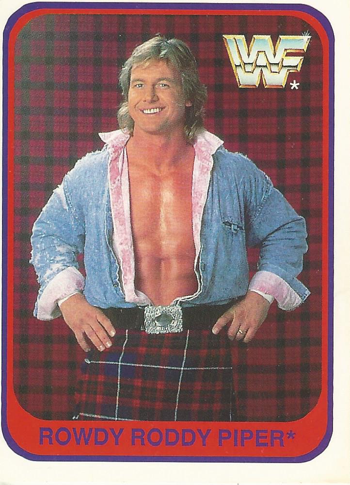 WWF Merlin 1991 Trading Cards Roddy Piper No.10