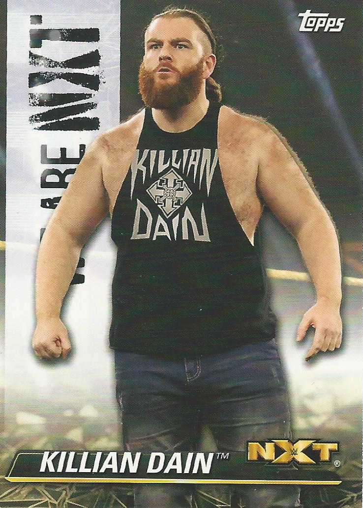 WWE Topps NXT 2021 Trading Cards Killian Dain NXT-32