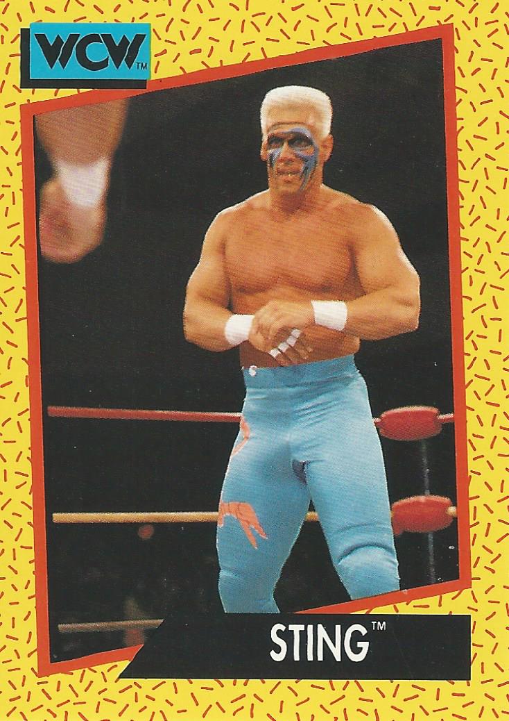 WCW Impel 1991 Trading Cards Sting No.10