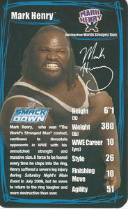 WWE Top Trumps 2006 Superstars 2 Mark Henry