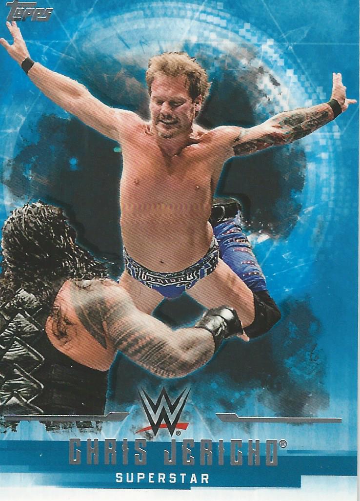 WWE Topps Undisputed 2017 Trading Cards Chris Jericho No.10