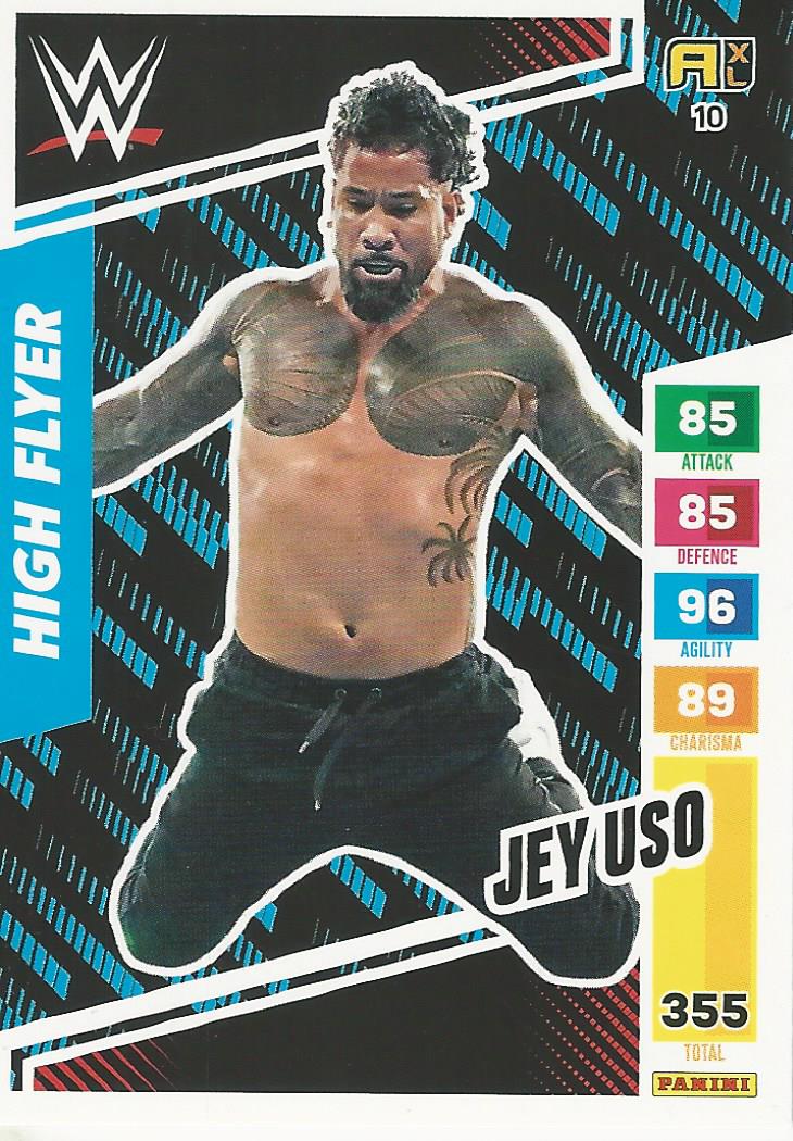 WWE Panini XL Adrenalyn 2024 Trading Cards Jey Uso No.10