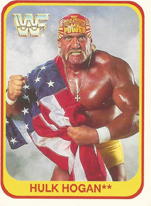WWF Merlin 1991 Trading Cards Hulk Hogan No.110