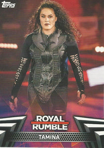 WWE Topps Women Division 2019 Trading Cards Tamina RR-9