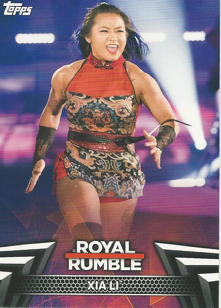 WWE Topps Women Division 2019 Trading Cards Xia Li RR-25