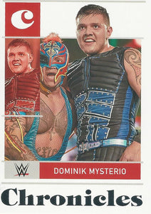 WWE Panini Chronicles 2023 Trading Cards Dominik Mysterio No.40