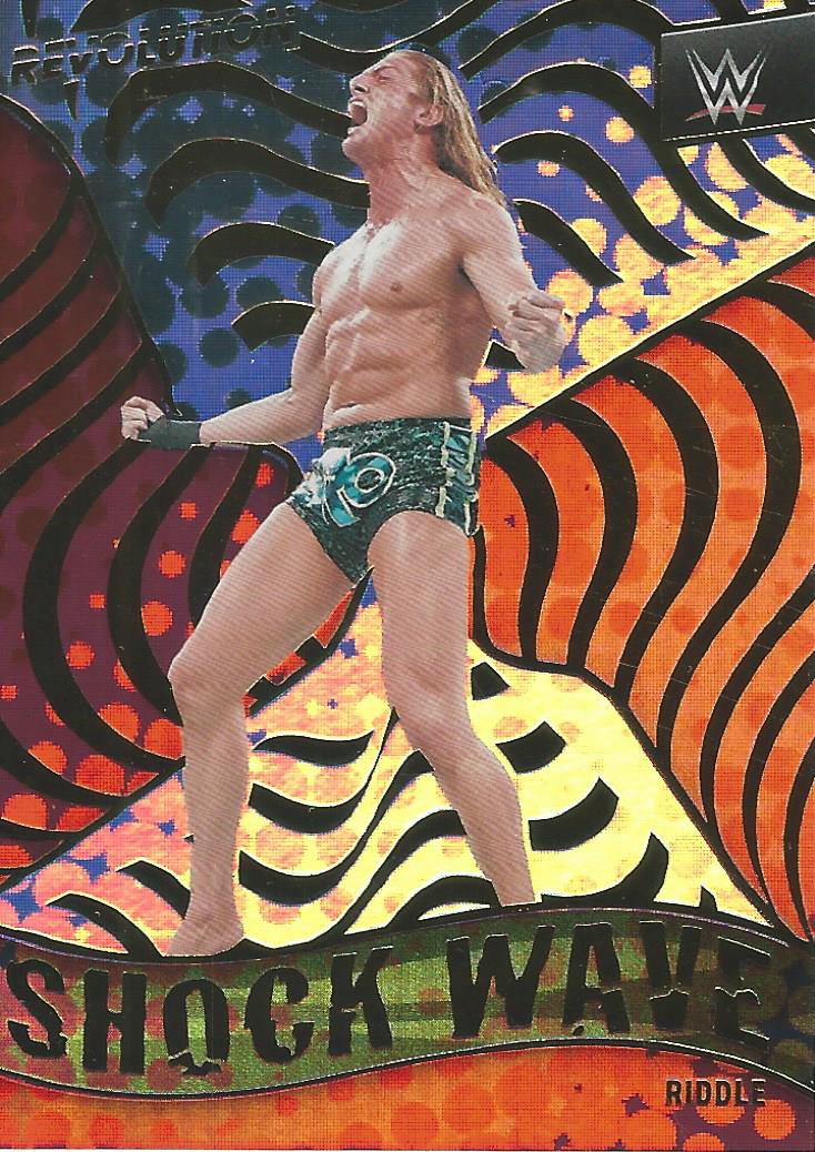 WWE Panini Revolution 2022 Trading Cards Matt Riddle SHOCKWAVE No.10