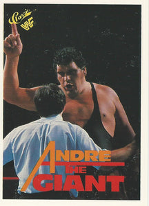 WWF Classic Trading Cards 1990 Andre the Giant No.111