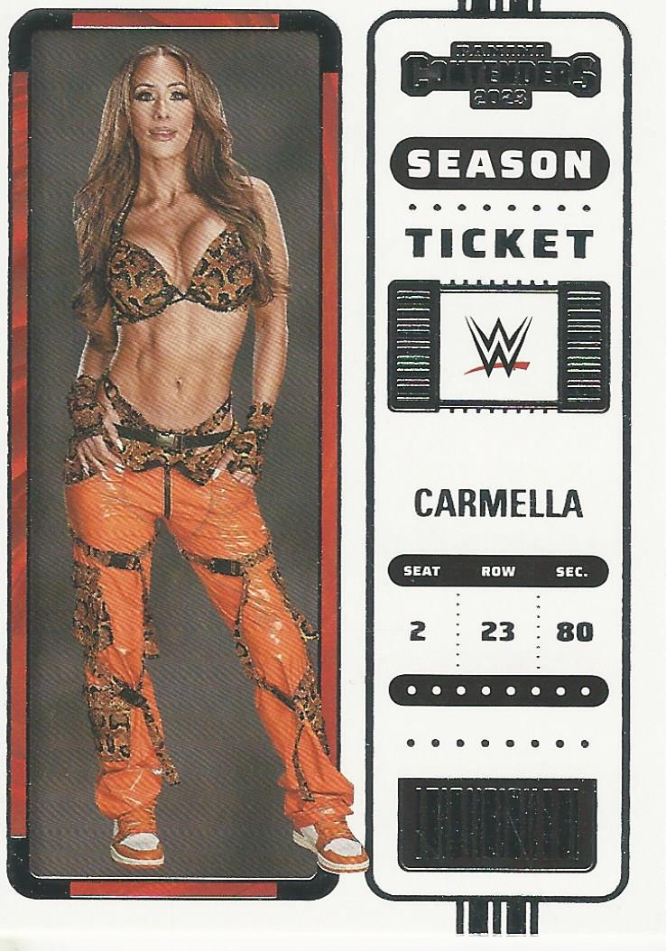 WWE Panini Chronicles 2023 Trading Cards Carmella No.111