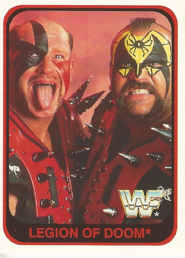 WWF Merlin 1991 Trading Cards Legion of Doom No.112