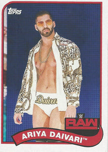 WWE Topps Heritage 2018 Trading Cards Ariya Daivari No.112