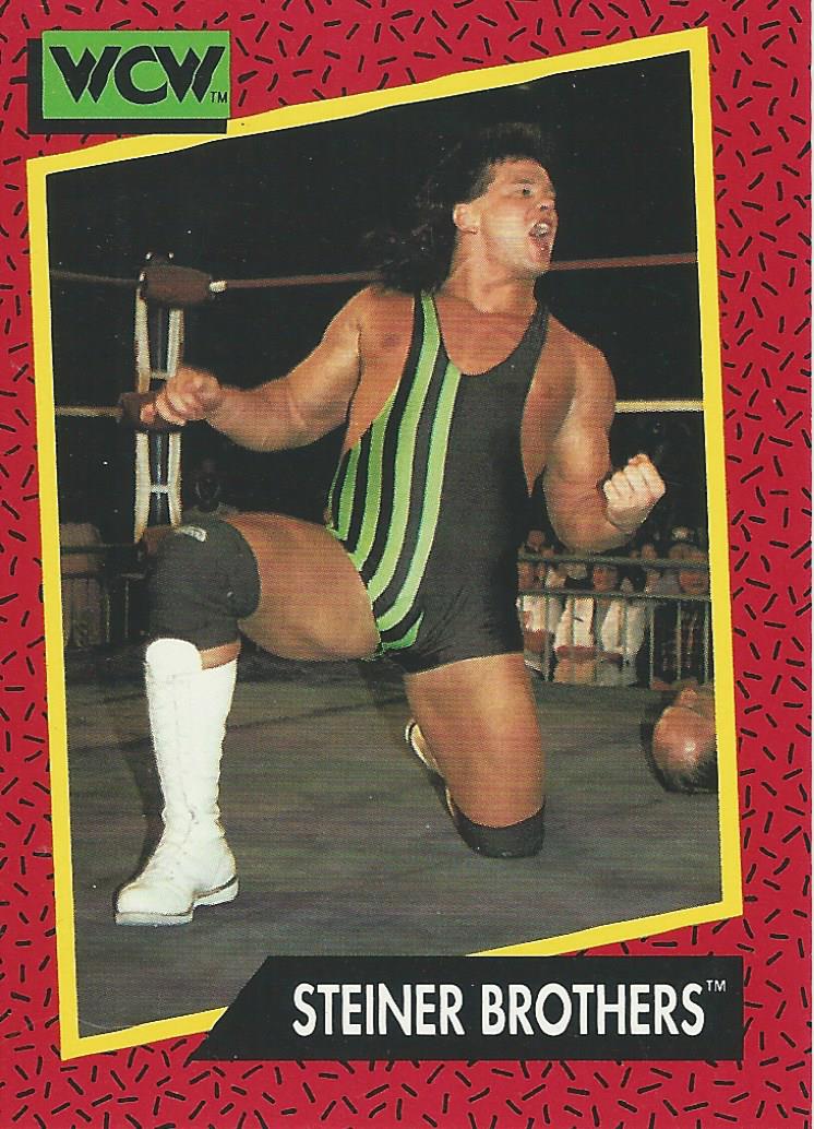 WCW Impel 1991 Trading Cards Scott Steiner No.113